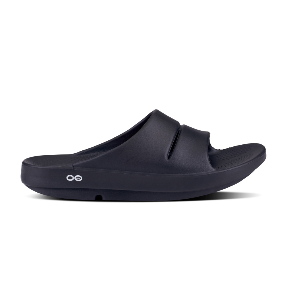 OOFOS Unisex OOahh - Black